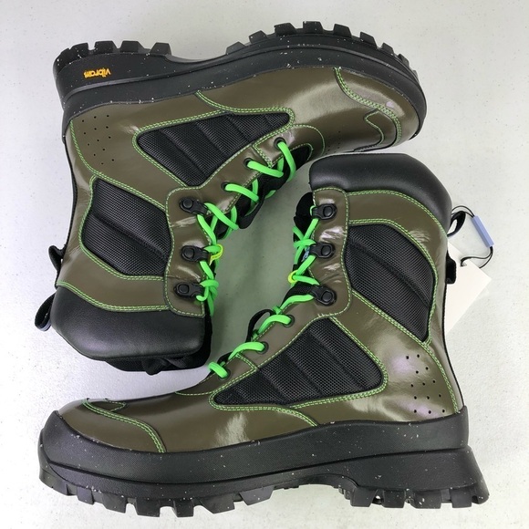 ALEXANDER Mcqueen Men’s MCQ Khaki & Green In-8 Tactical Boots $550 main image 4
